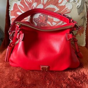 Red Leather Handbag